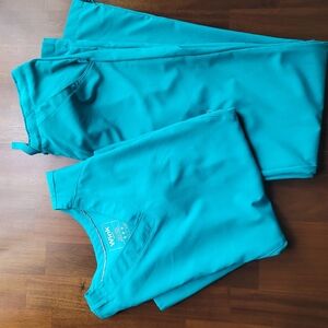 Teal Scrub Set